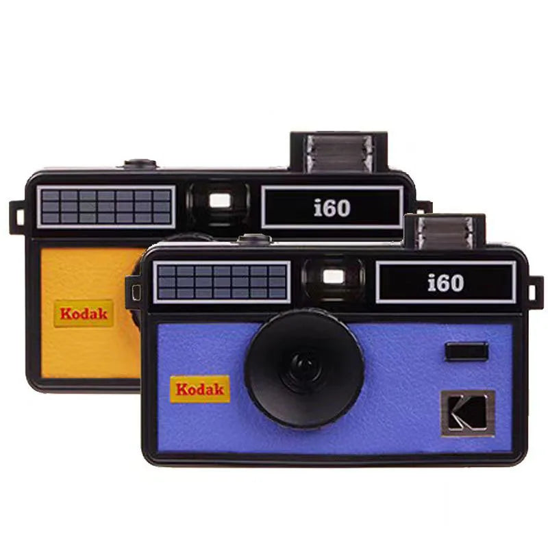 Kodak i60 135 Retro Film Camera Idiot Machine Non-Disposable Camera Strap Flash With Optional Kodak ColorPlus 200 35mm Film