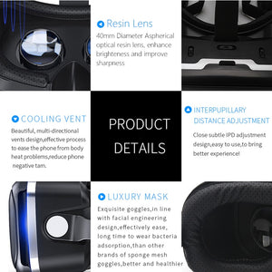 Virtual Reality Smartphone 3D Glasses - Stereotech