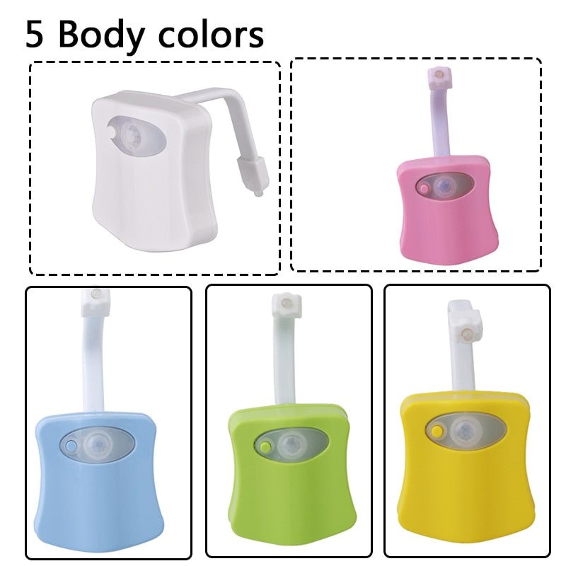 Smart Bathroom Toilet Night LED Light - Stereotech