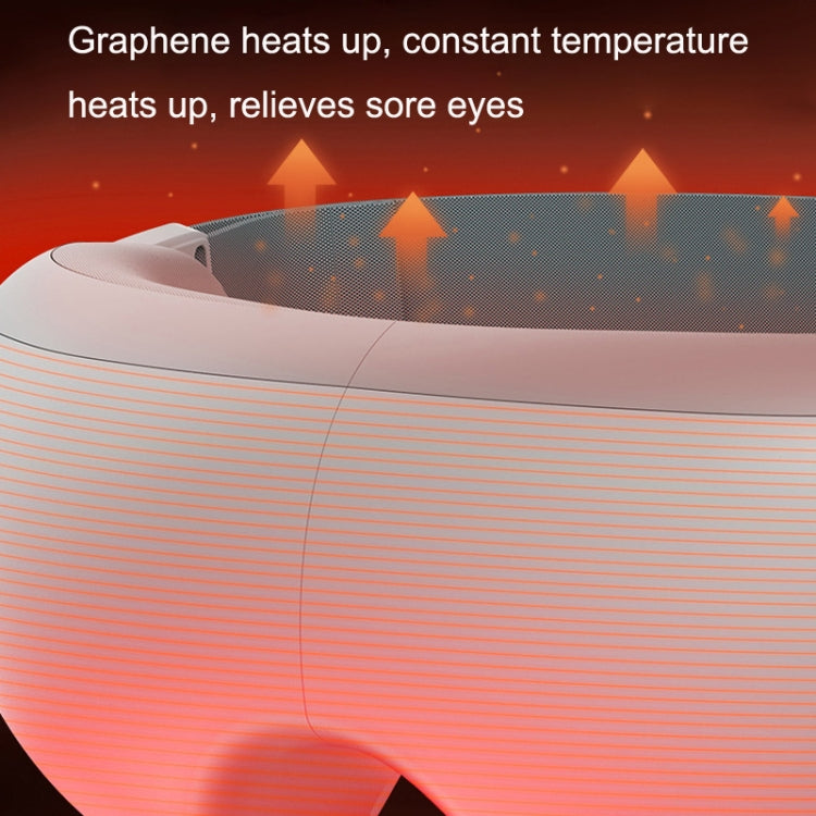 Children Smart Eye Protector Eye Hot Compress Vision Goggles(White) - Stereotech