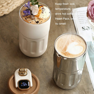 Portable Stainless Steel Coffee Insulation Cup - Stereotech