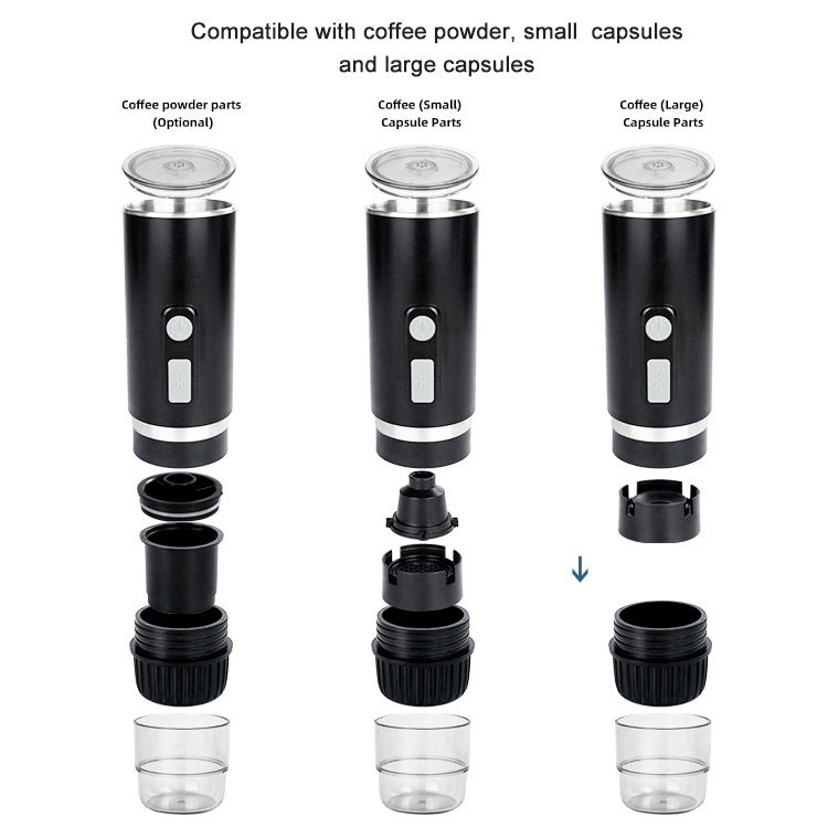 Portable Universal Automatic Espresso Capsule Coffee - Stereotech