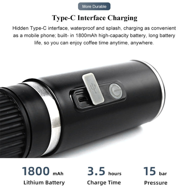 Portable Universal Automatic Espresso Capsule Coffee - Stereotech