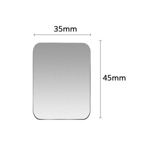 Thin Metal Plate Disk For Magnetic Car Phone Holder Iron Sheet Sticker - Stereotech