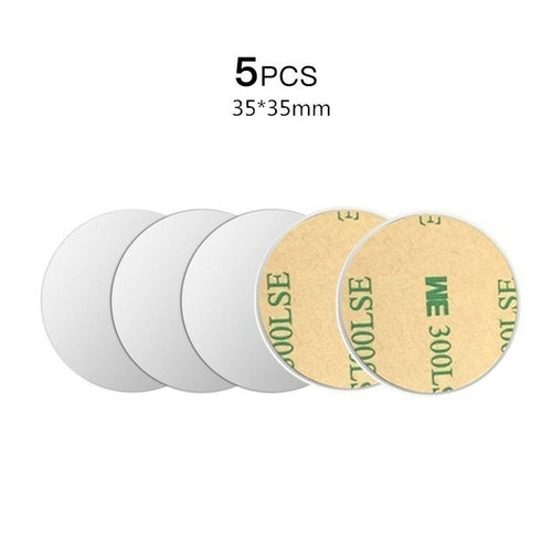 Thin Metal Plate Disk For Magnetic Car Phone Holder Iron Sheet Sticker - Stereotech