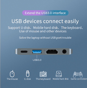 THUNDERBOLT 3 USB TYPE-C HUB DOCK - Stereotech