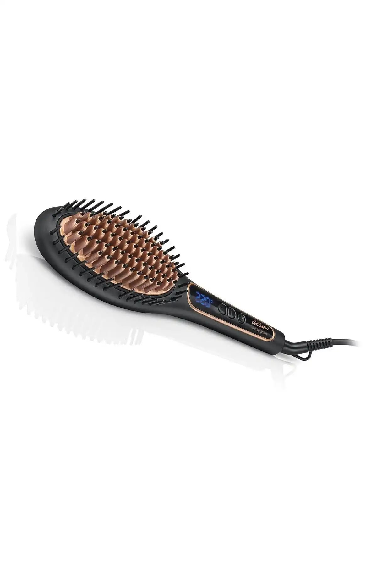 Hair Dryer Hot Air Brush 53W Styler and Volumizer Straightener Curler Comb Roller One Step Electric Ion Blow