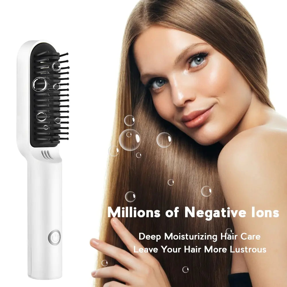 Ceramic Electric Hair Brush - Stereotech