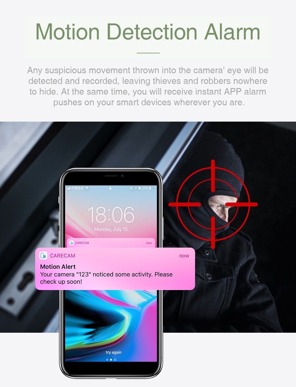 1080P Night Vision Wireless Security Camera - Stereotech