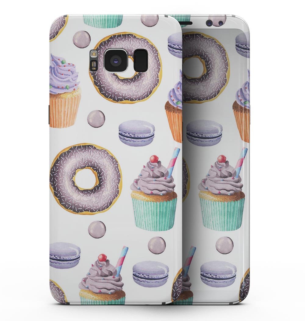 Yummy Galore Bakery Treats v3 - Samsung Galaxy S8 Full-Body Skin Kit