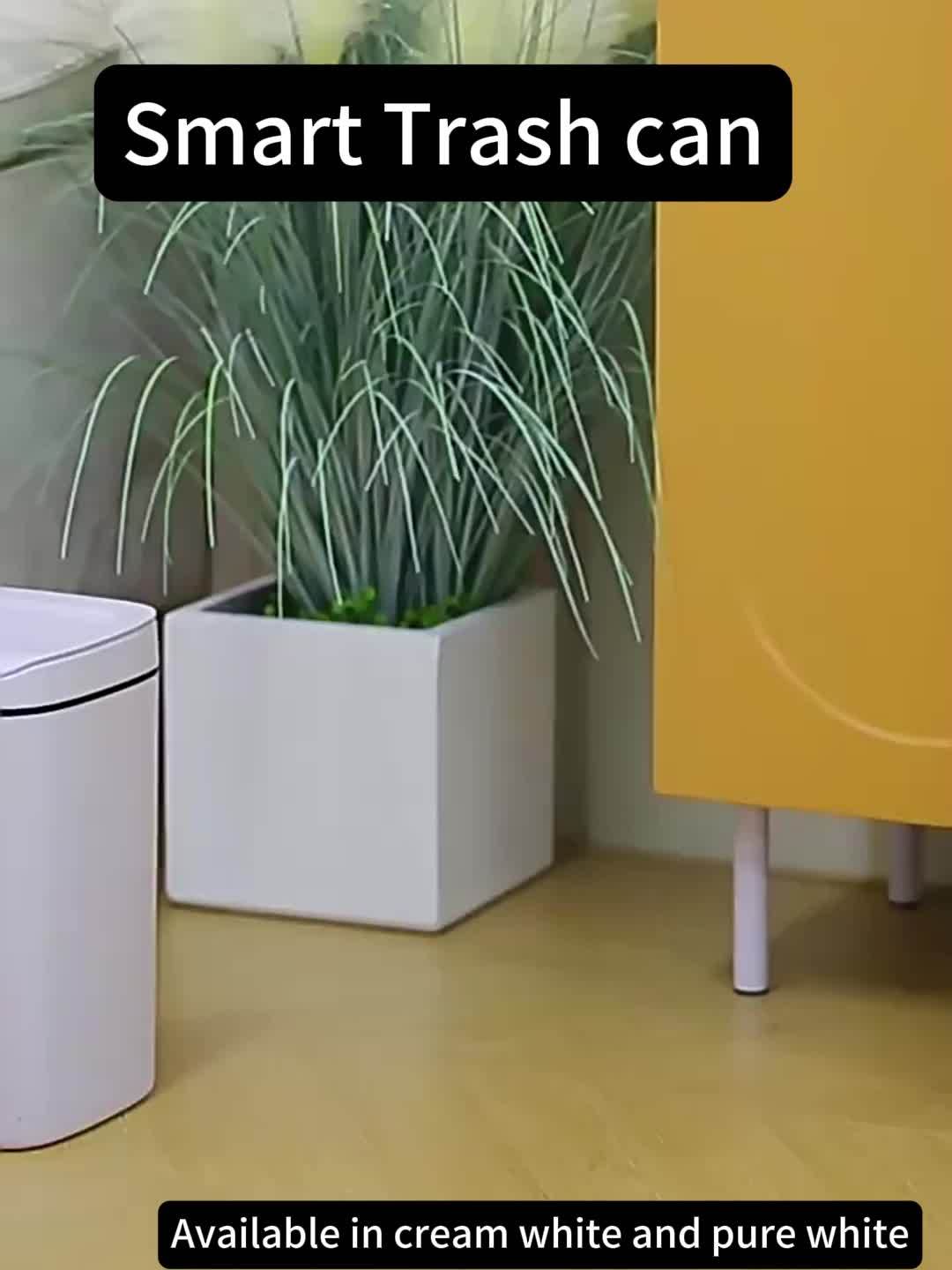 Smart Trash Can Household - Induction Switch - Electric Trash Can For Kitchen Toilet