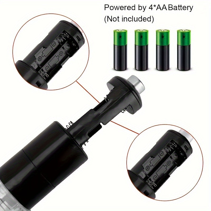 Electric Salt and Pepper Grinder Set - Automatic Spice Mill with Adjustable Coarseness - Perfect for Cooking &amp; BBQs!