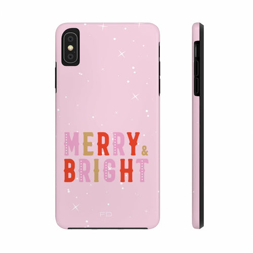 Merry &amp; Bright Tough Case for iPhone with Wireless Charging