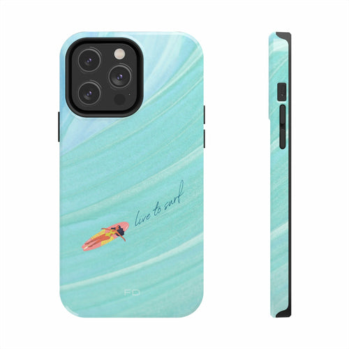 Live to Surf Tough Case For iPhone With Wireless Charging - Stereotech