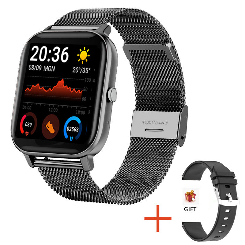 Smart Watch With Heart Rate and Blood Pressure - Stereotech