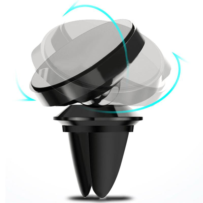 Universal 360 Degree Rotating Car Magnetic Holder Auto Mobile Phone Air Vent Mount/Suction Support Stand Bracket Car Interior