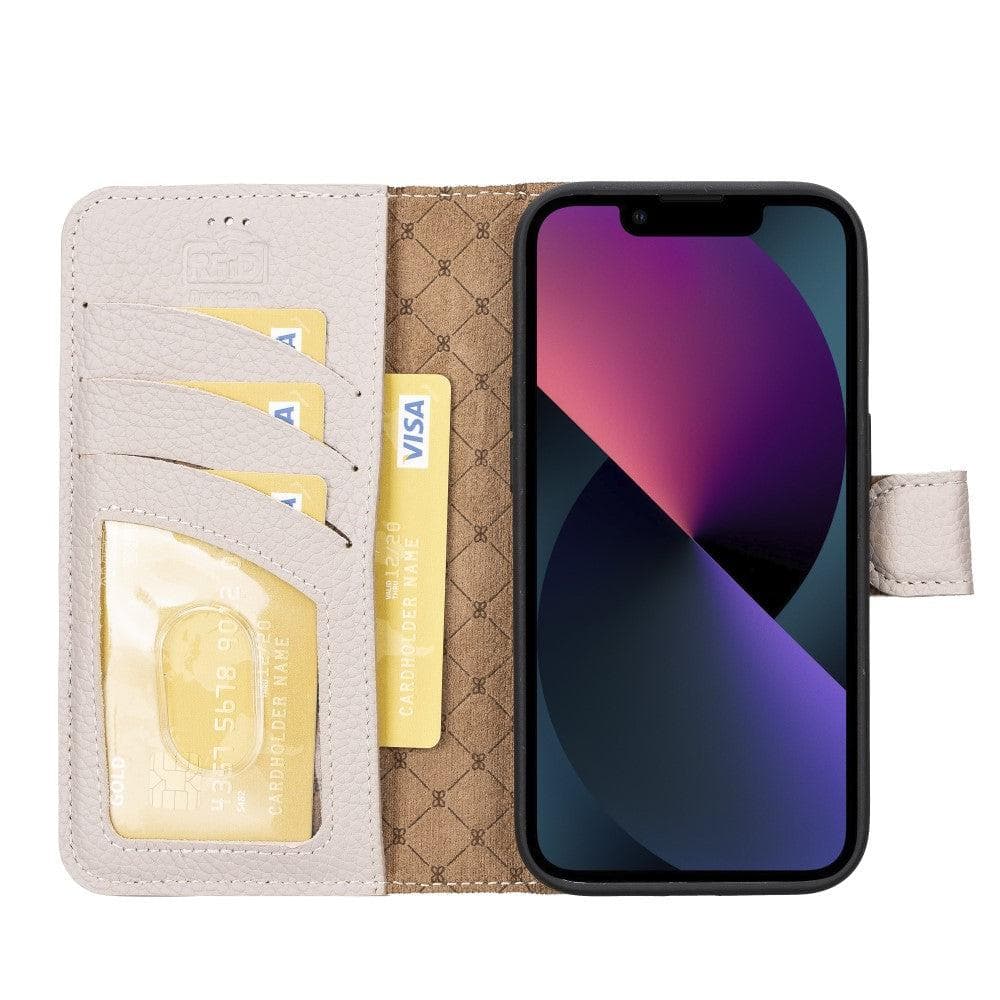 Apple iPhone 14 Detachable Leather Wallet Case - Stereotech