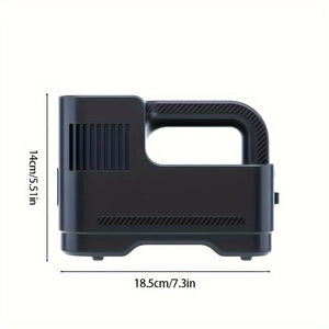 1pc Portable Air Compressor Pump, Corded Digital Tire Inflator, Car Air Pump, For Car Motorcycle LED Lights Tire Inflator