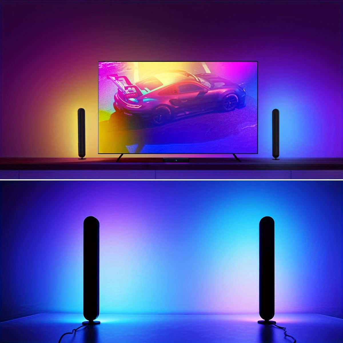 LED Bar Light RGB Remote Control Ambient Lighting Deconraion Living Room Desktop Backlight USB Decor Atmosphere Lamp