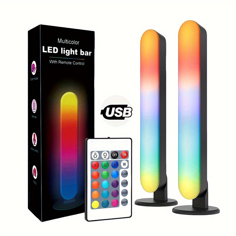LED Bar Light RGB Remote Control Ambient Lighting Deconraion Living Room Desktop Backlight USB Decor Atmosphere Lamp