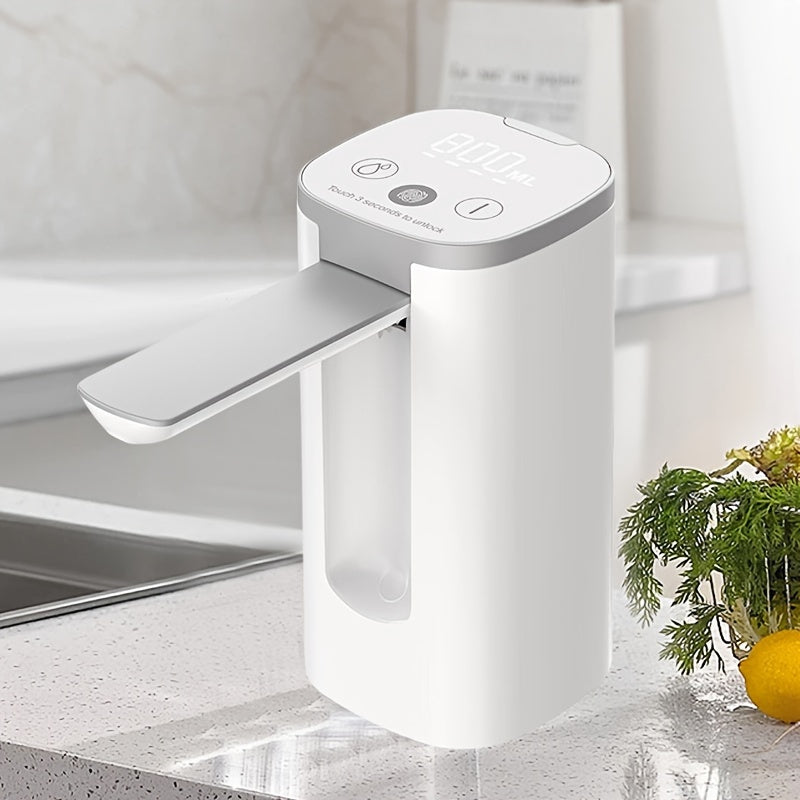 Fingerprint Touch Screen, Digital Display, Foldable Electric Water Pump, Mineral Water, Water Dispenser, Household, Bottled Water, Water Pump
