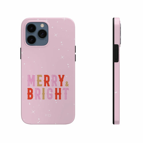 Merry &amp; Bright Tough Case for iPhone with Wireless Charging