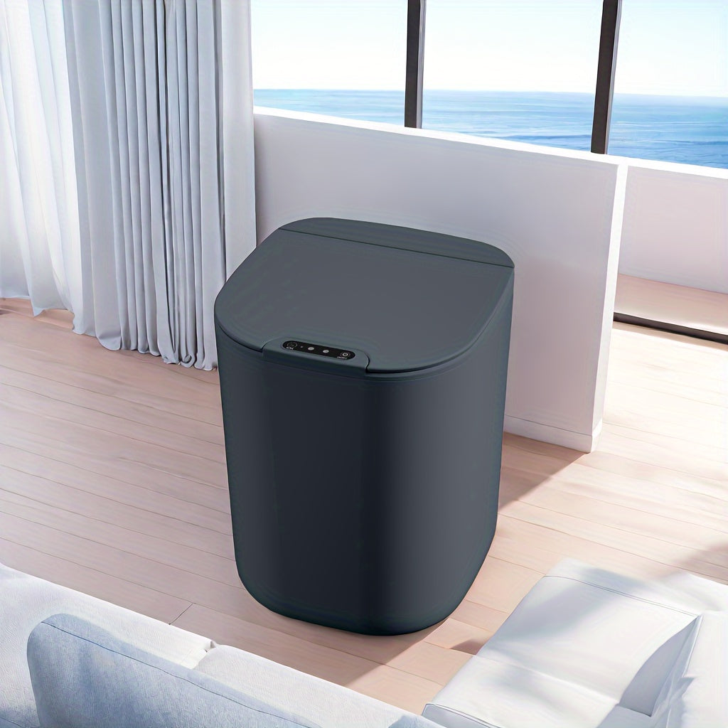4.23gal For Smart Sensor Trash Can With Ultra-Quiet Lid - 3 Modes, 5-Second Delay Close, Odor Locking, Ideal for Kitchen, Home &amp; Office - Blue