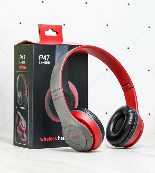 Foldable Stereo Bass Bluetooth Headphone - Stereotech