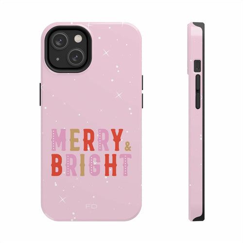 Merry &amp; Bright Tough Case for iPhone with Wireless Charging