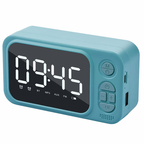 Wireless Alarm Clock Bluetooth Speaker - Stereotech