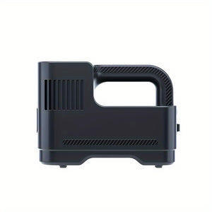 1pc Portable Air Compressor Pump, Corded Digital Tire Inflator, Car Air Pump, For Car Motorcycle LED Lights Tire Inflator