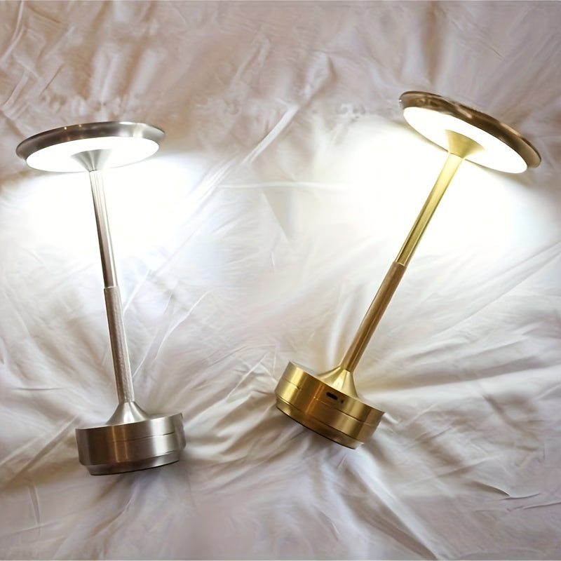 Versatile Aluminum Touch-Control Desk Lamp with Stepless Dimming &amp; 3-Color Temperature Settings - Perfect for Home, Office, Outdoor Spaces &amp; More - Ideal Gift for Thanksgiving &amp; Christmas