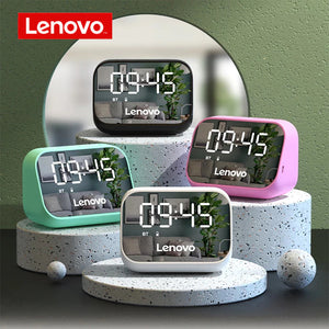 TS13 Portable Bluetooth Wireless Speaker Bass LED Alarm Clock Wireless Loudspeaker Built-In Mic 9D Stereo Surround