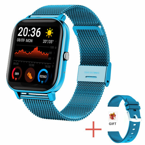 Smart Watch With Heart Rate and Blood Pressure - Stereotech