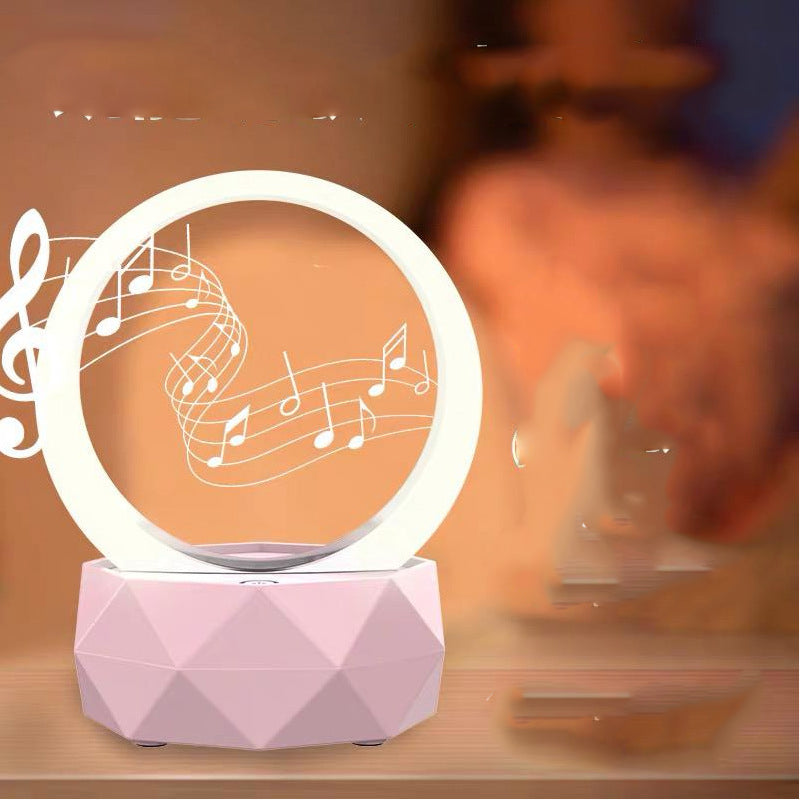 Bedside Bluetooth Speaker With Switchable Light - Stereotech