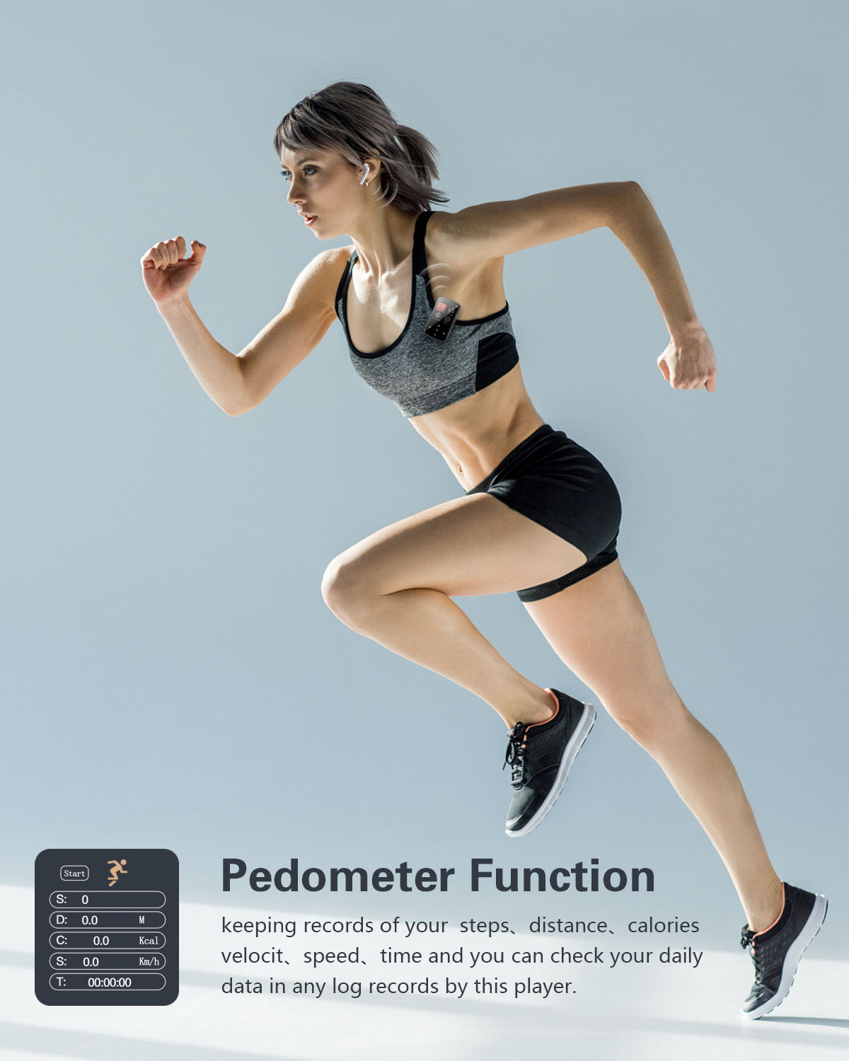 32GB HD Screen Portable Sports Mp3 - Stereotech