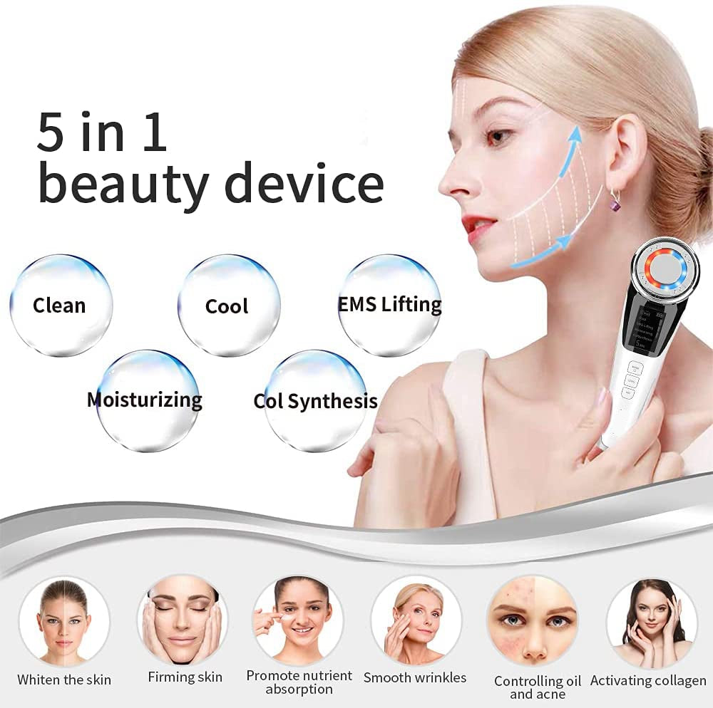Cosmetic Ultrasonic Device Wrinkle Remover Face Care - Stereotech