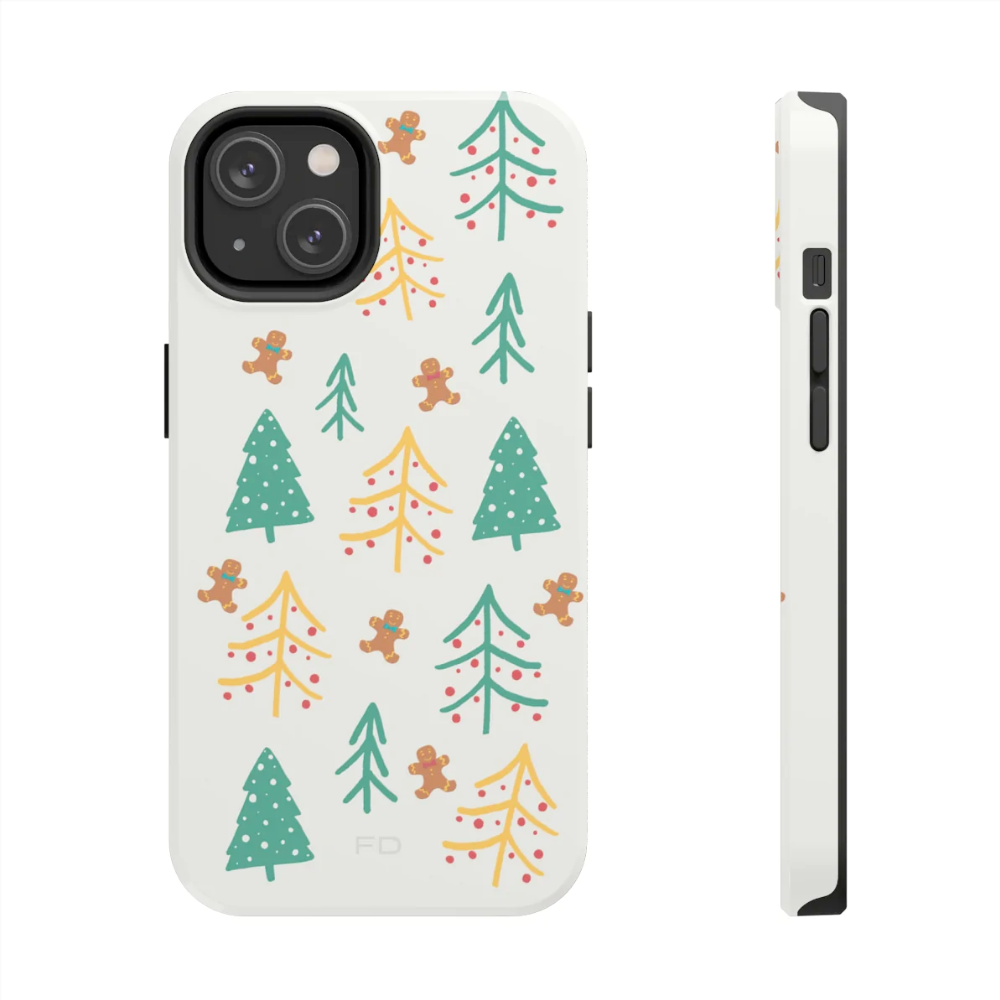 Christmas Tree&#39;s Tough Case for iPhone with Wireless Charging