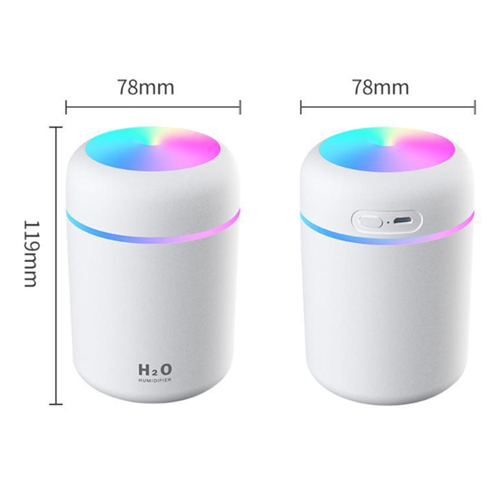 Portable Air Humidifier Aroma Essential Oil Diffuser for Car Home - Stereotech