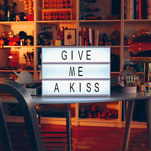 Letter Lightbox