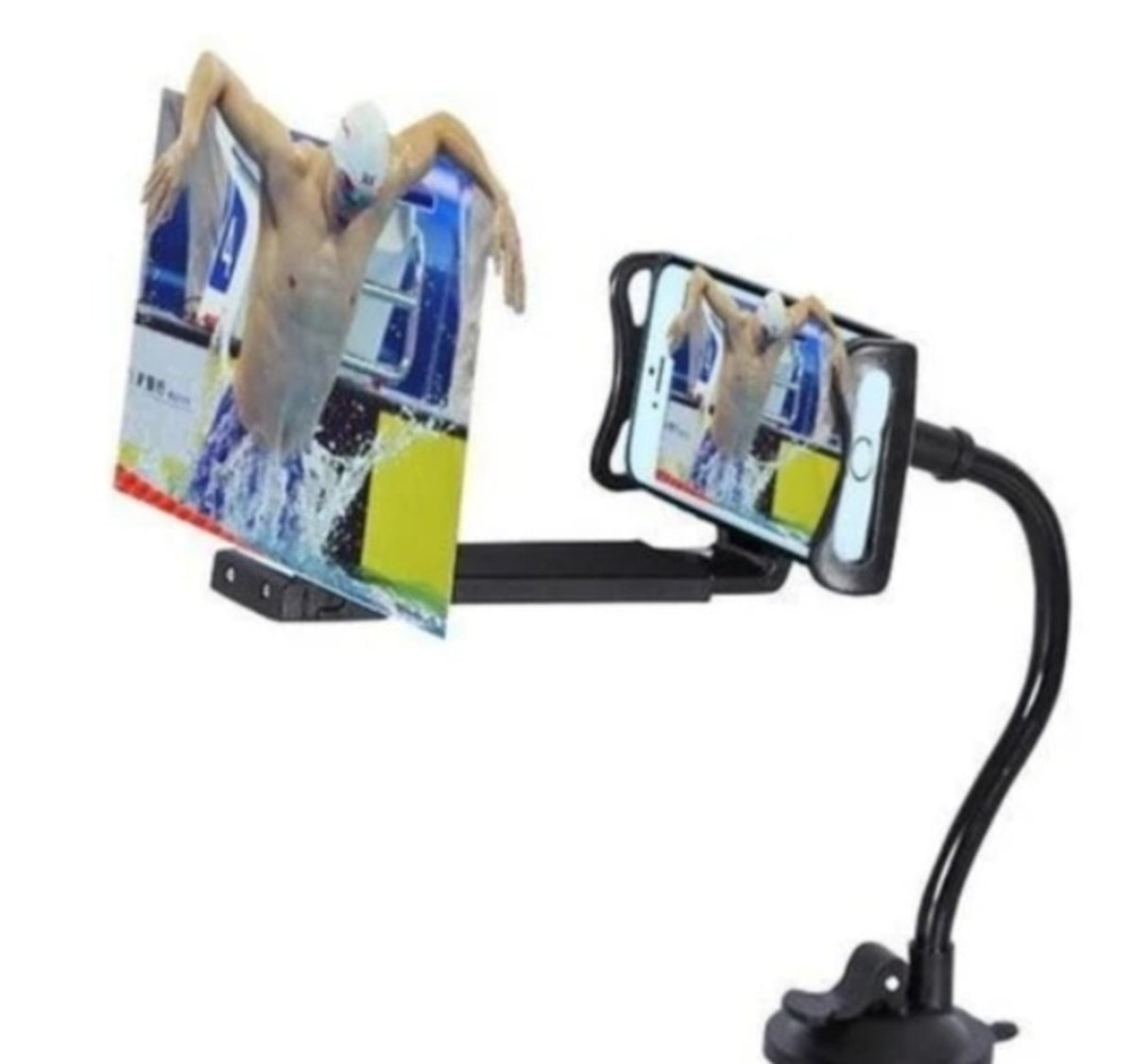 12&quot; Mobile Phone HD Projection 3D Magnifier with Stand