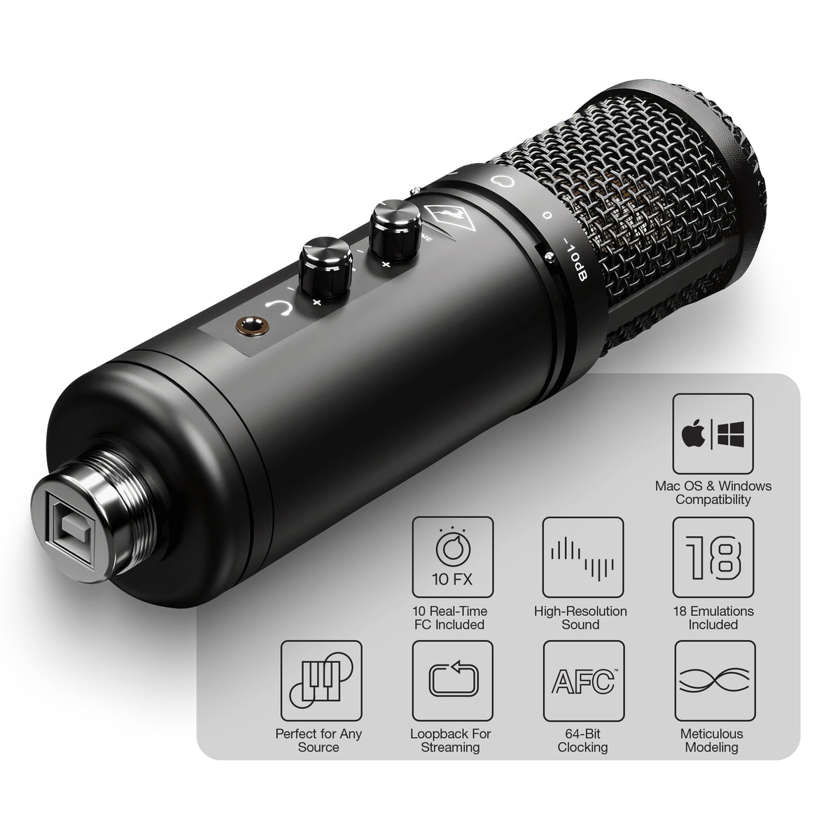 Antelope Audio Podcast Microphone - Stereotech