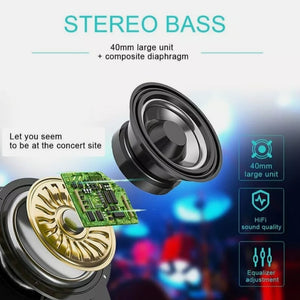 Ninja Dragon Z10 Color Changing Bluetooth Headphones - Stereotech