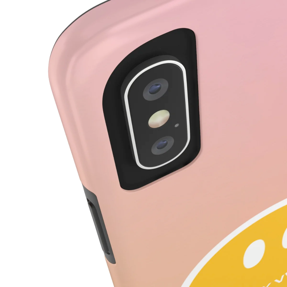 Happy Vibes Tough Case For iPhone With Wireless Charging - Stereotech