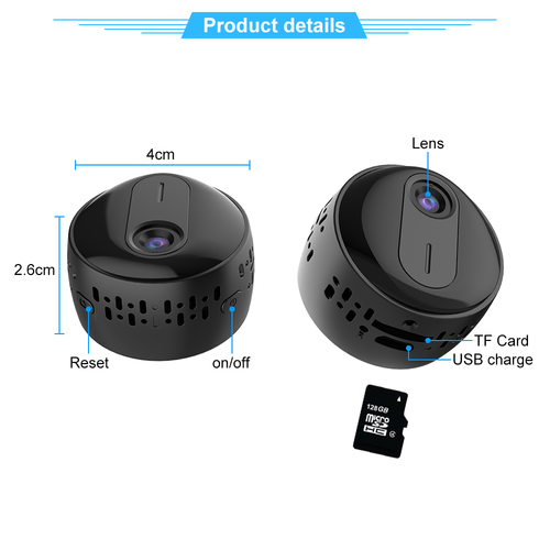2MP 1080P Mini Wifi Camera - Stereotech