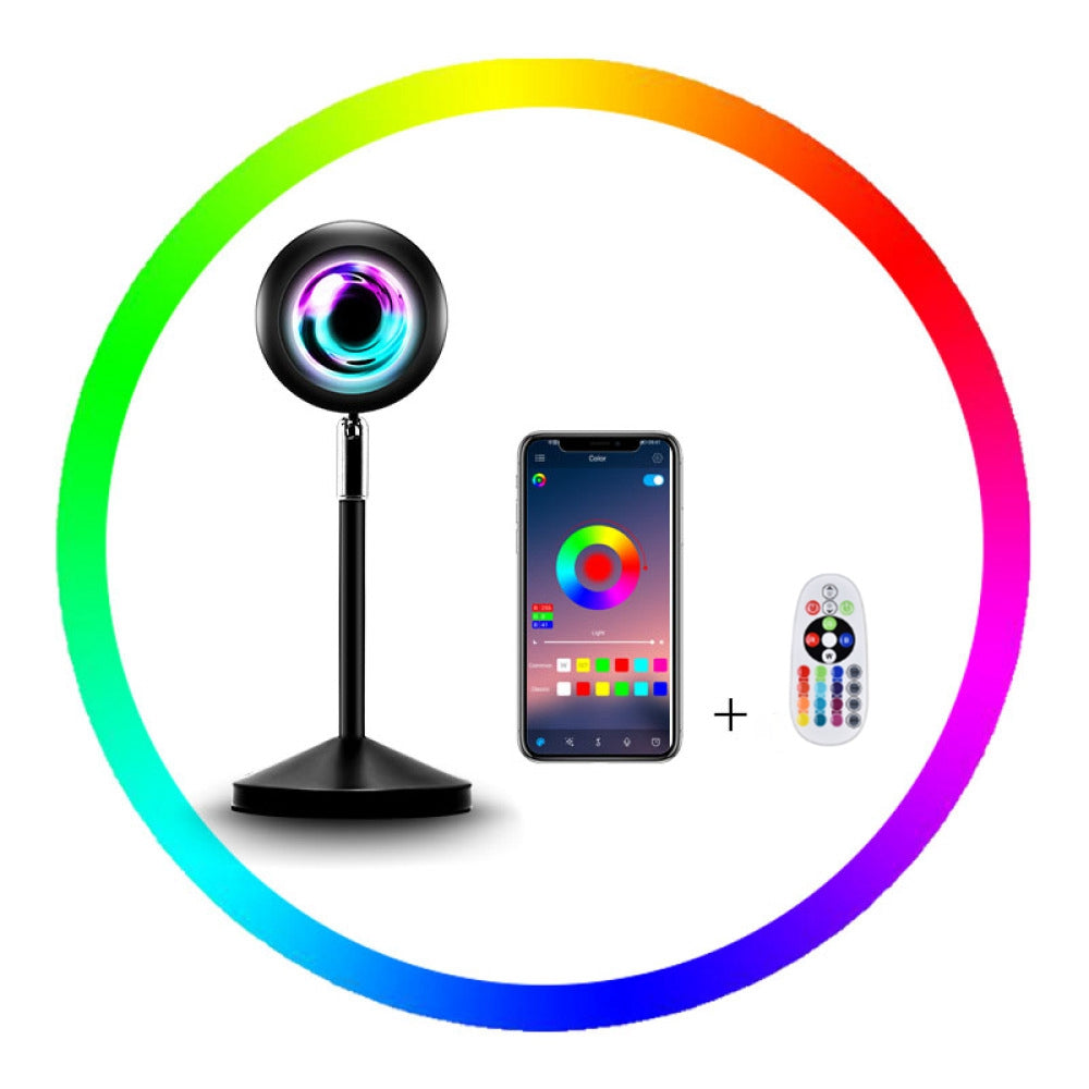 APP/Remote Control Sunset Lamp Projector - Stereotech