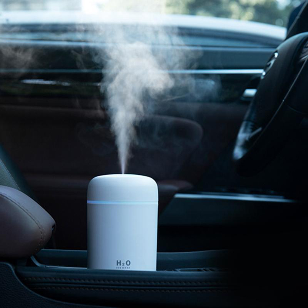 Portable Air Humidifier Aroma Essential Oil Diffuser for Car Home - Stereotech