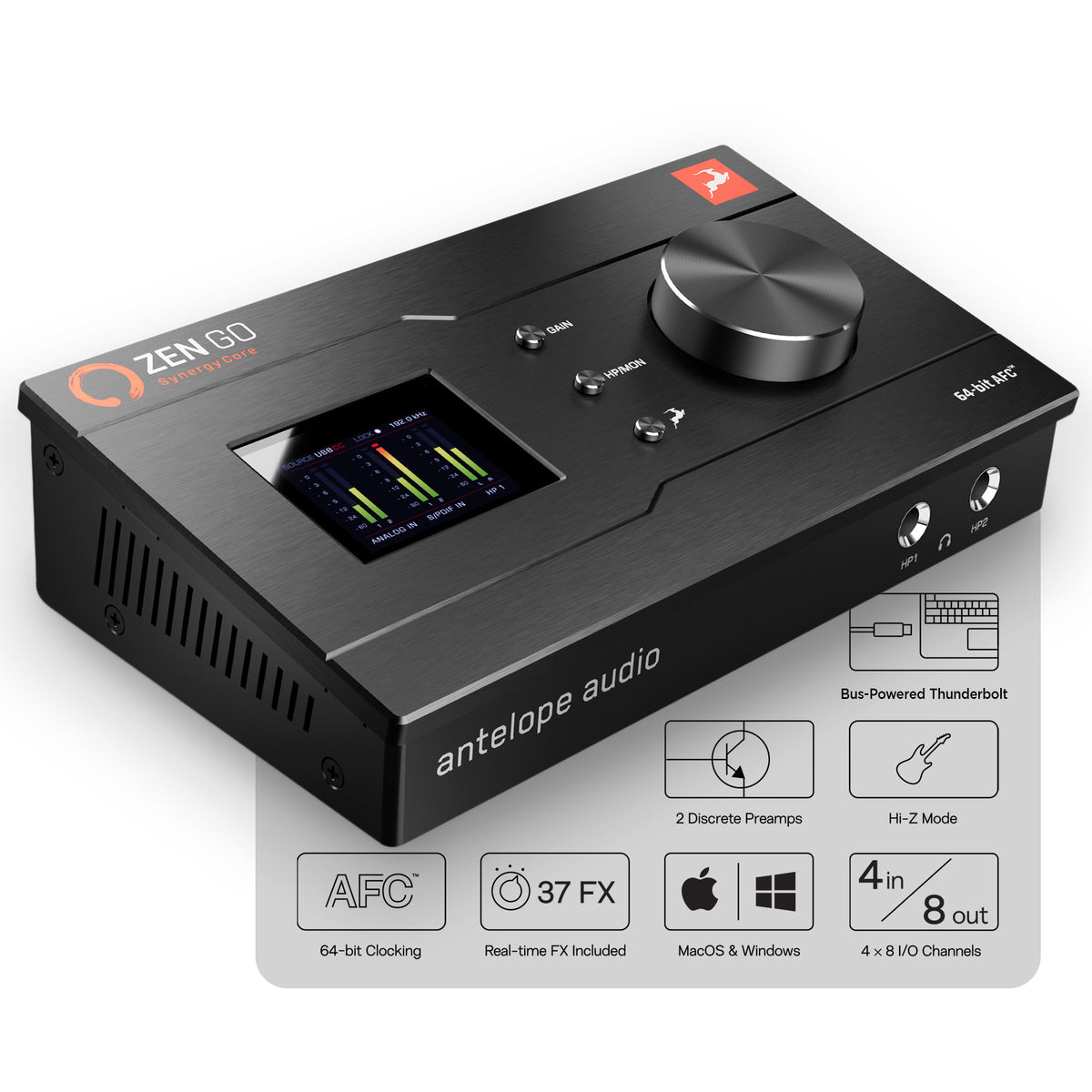 USB Antelope Audio - Zen Go - Stereotech