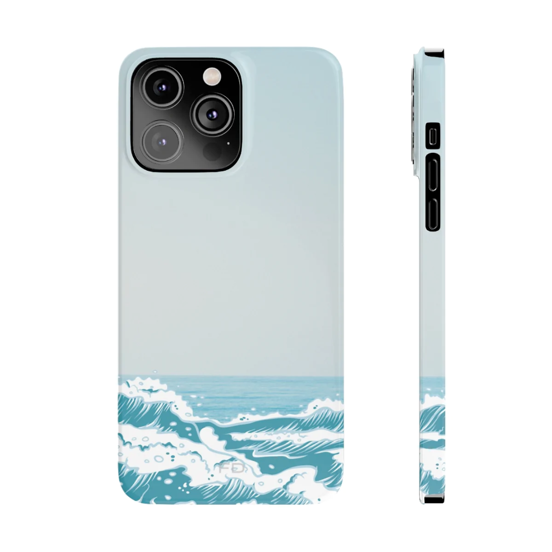 Making Waves Slim Case for iPhone 14 Series - Stereotech