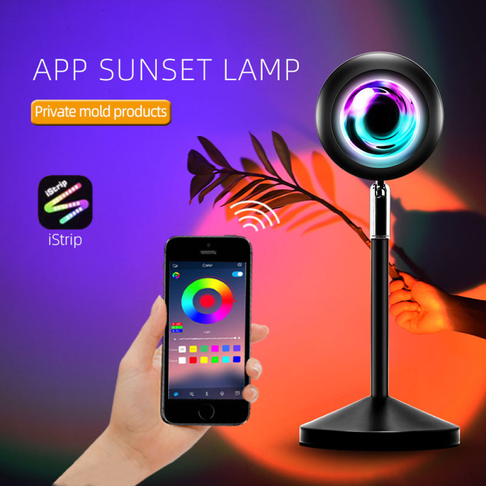 APP/Remote Control Sunset Lamp Projector - Stereotech